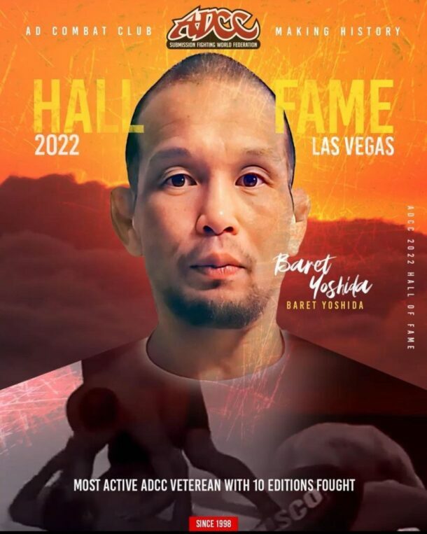 Baret Yoshida To Be Inducted Into ADCC Hall Of Fame - MMA Sucka