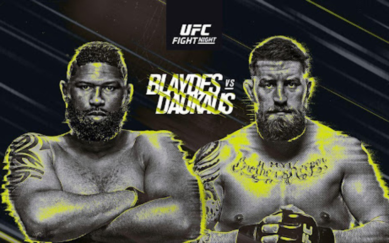 Image for UFC Fight Night: Blaydes vs Daukaus Early Prediction & Betting Odds