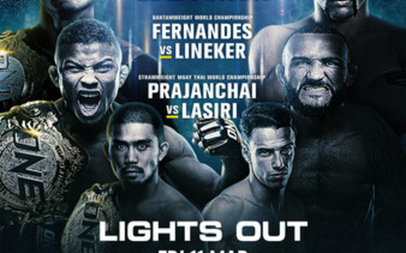 Image for Le vs. Tonon, Fernandes vs. Lineker Double Main Event Headlines ONE: Lights Out
