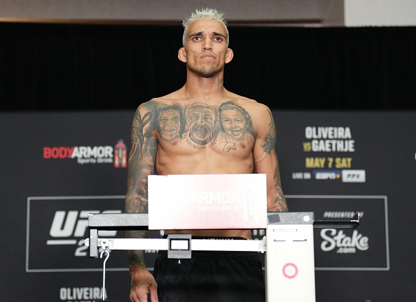 Charles Oliveira Stripped of Title Due to UFC 274 Weight Miss