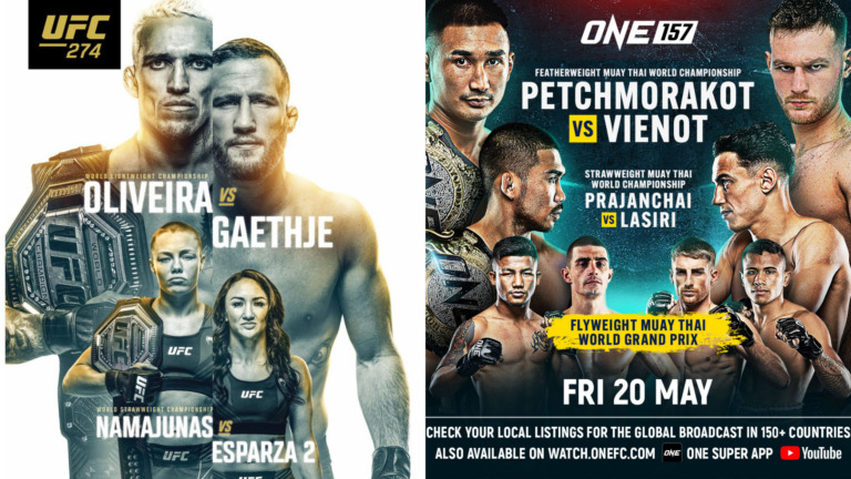 Combat Sports Event Calendar: May 2022