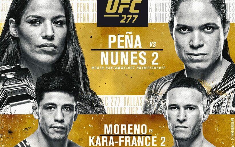Image for UFC 277 Close Look Up: Nunes Again Favorite Against Pena, Pavlovich and Ankalaev Attack the Top of the Division