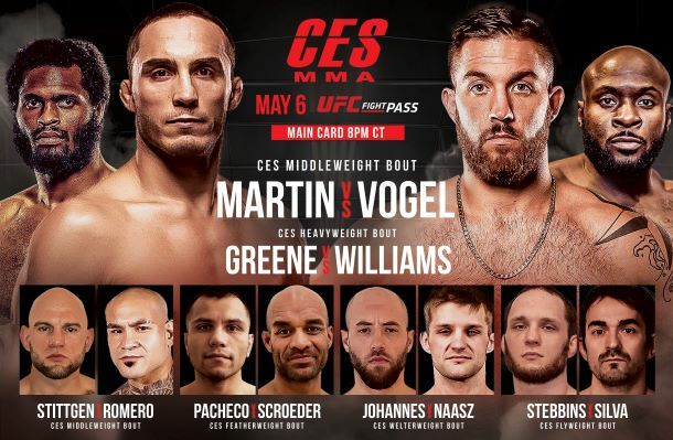 CES 63 Results - MMA Sucka