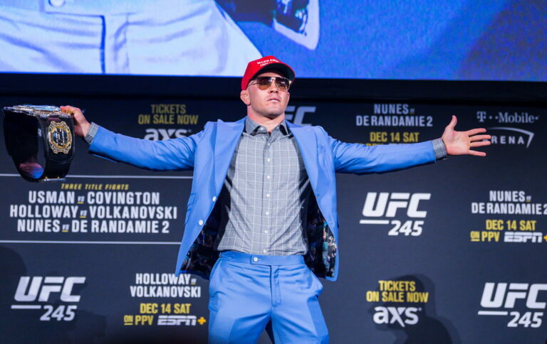 covington on referee Marc Goddard