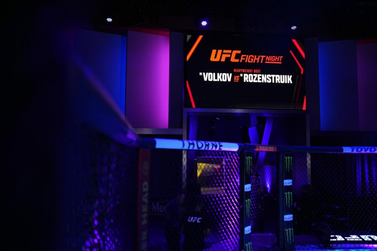 UFC-Volkov-Rozenstruik UFC Vegas 56 Results