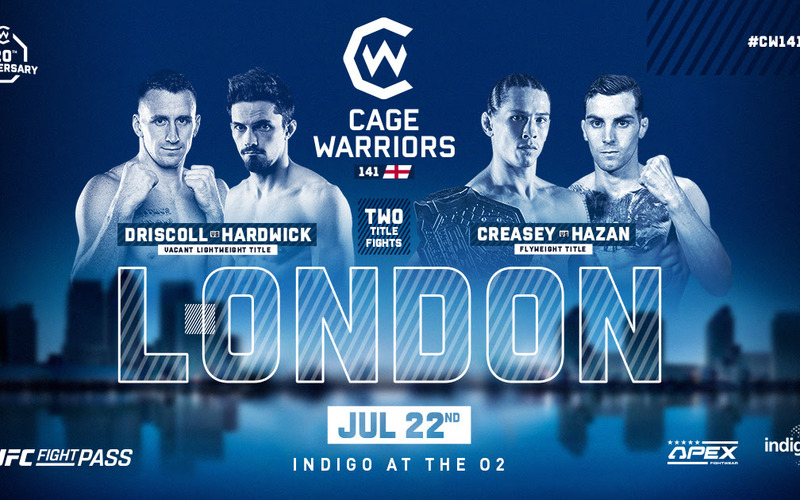 Image for Cage Warriors 141 Results