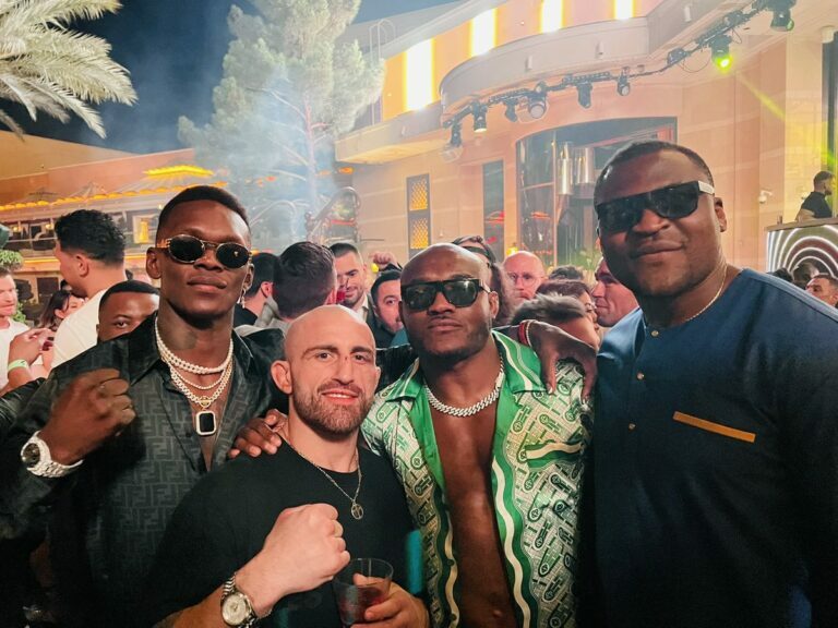 Izzy, Alex, Kamaru, Ngannou