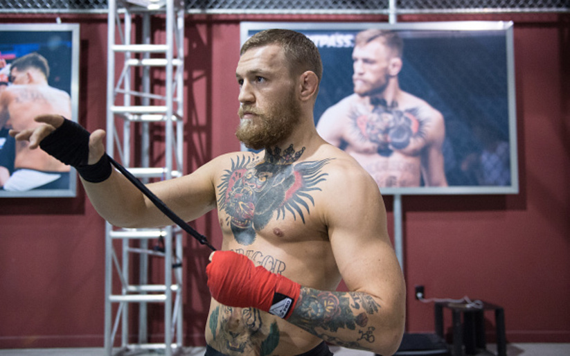 Image for Conor McGregor Back In Training for his Comeback Fight – Footage
