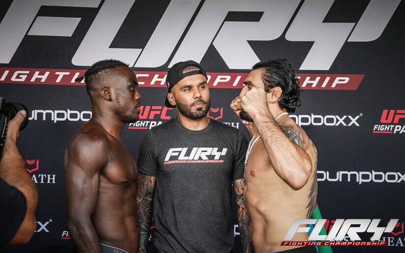 Image for Fury FC 67 Results
