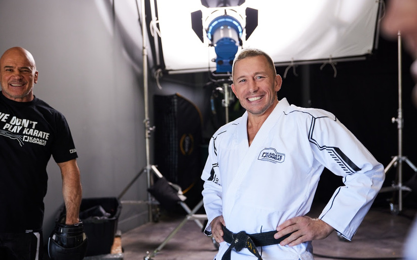 Image for Georges St-Pierre Joins Karate Combat Broadcast Team