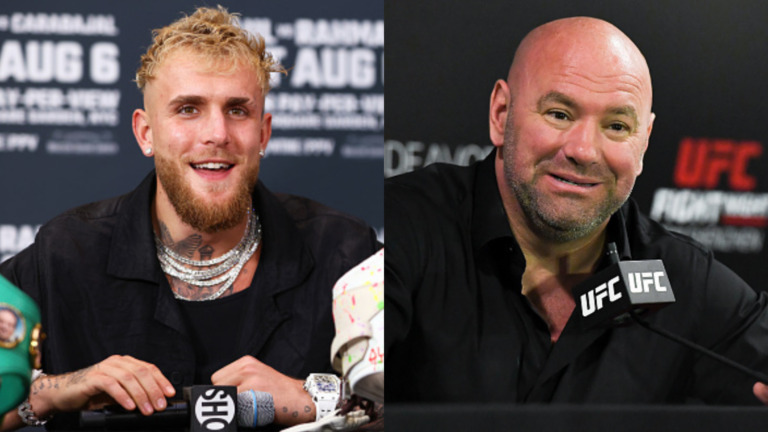 Jake Paul Dana White Fighter Pay UFC