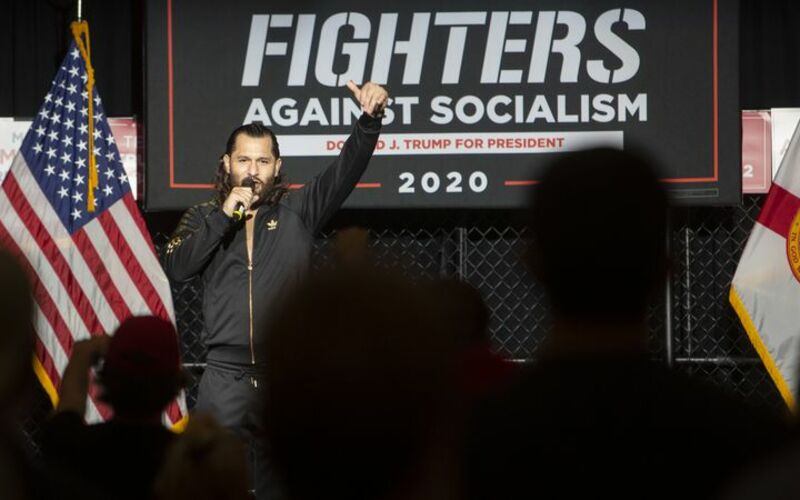 Image for Jorge Masvidal Relives Surreal Experience at Donald Trump Presidential Event
