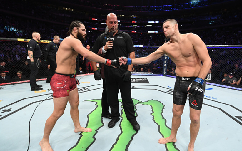 Image for Nate Diaz & Jorge Masvidal Up For MMA Trilogy After Boxing Bout