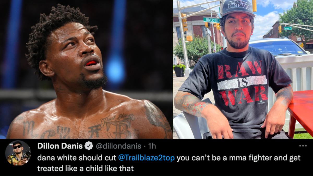 Dillon Danis Disses Kevin Holland and then Deletes Tweet