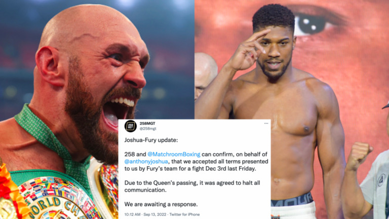 Joshua/Fury Agreed