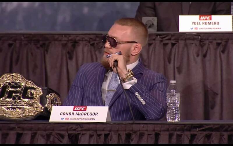 Image for Remembering Conor McGregor’s Memorable “Who The F**k Is This Guy” Press Conference