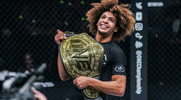 Kade Ruotolo wins ONE lightweight grappling belt