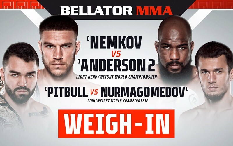 Image for Watch the Bellator 288: Nemkov vs Anderson 2 Weigh-Ins