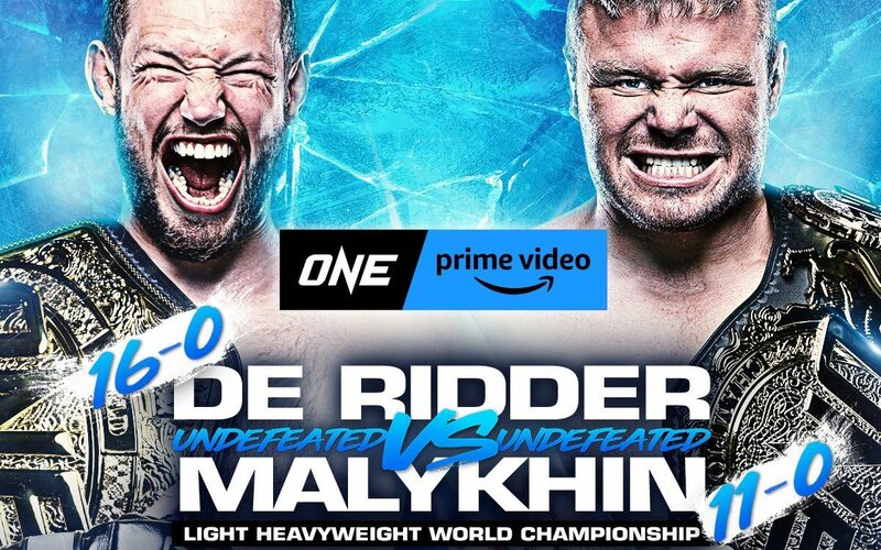 Image for De Ridder vs. Malykhin Booked For ONE on Prime Video 5