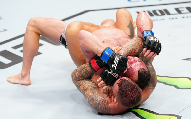 Image for Poirier Submits Chandler in Fight of the Year Candidate
