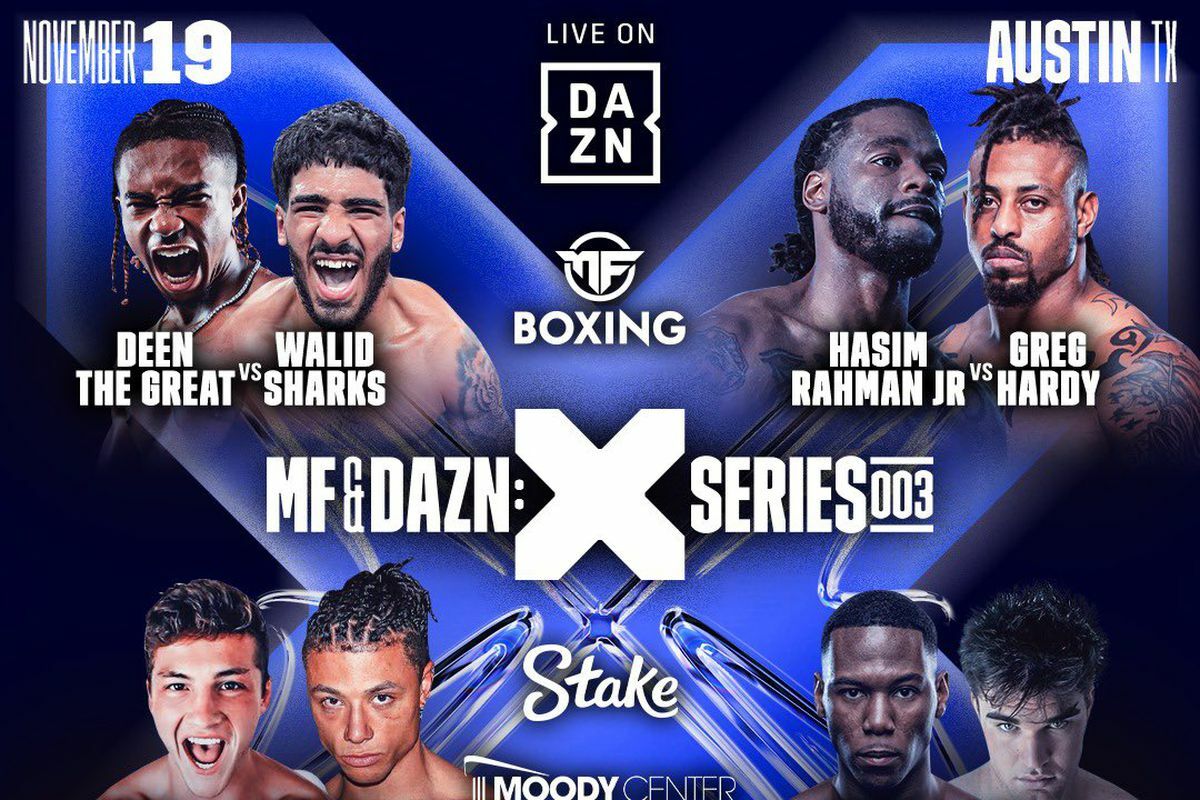 MF & DAZN: X SERIES 006 - FULL FIGHT CARD CONFIRMED