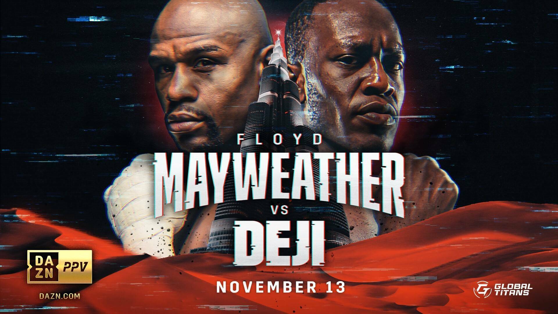 Mayweather Stops Deji After Late Changes Cause Delay