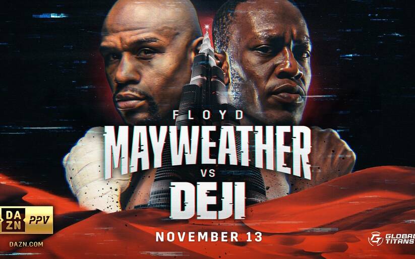 Image for Mayweather Stops Deji After Last Minute Changes Cause Massive Delay