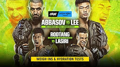 ONE on Prime Video 4 Weigh Ins and Hydration Tests Poster