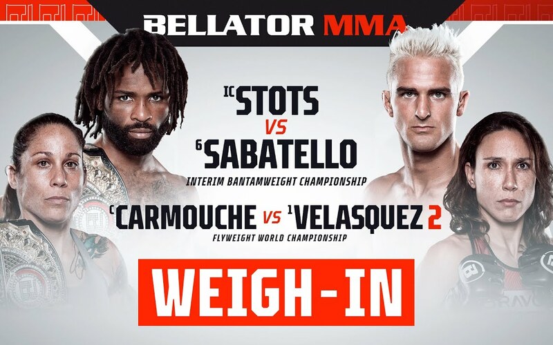 Image for Watch the Bellator 289: Stots vs Sabatello Weigh-Ins