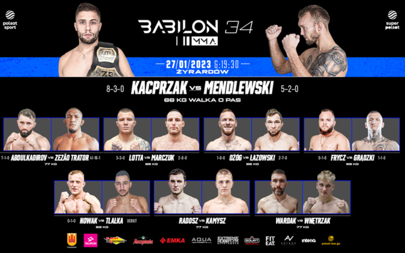 Image for Babilon MMA 34 live results