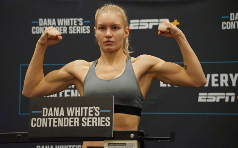 Image for Undefeted Prospect Viktoriya Dudakova Nearing UFC Debut