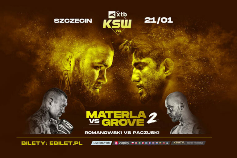 XTB KSW 78 Fight Poster