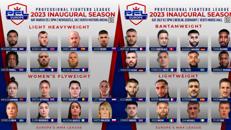 PFL announce European Roster