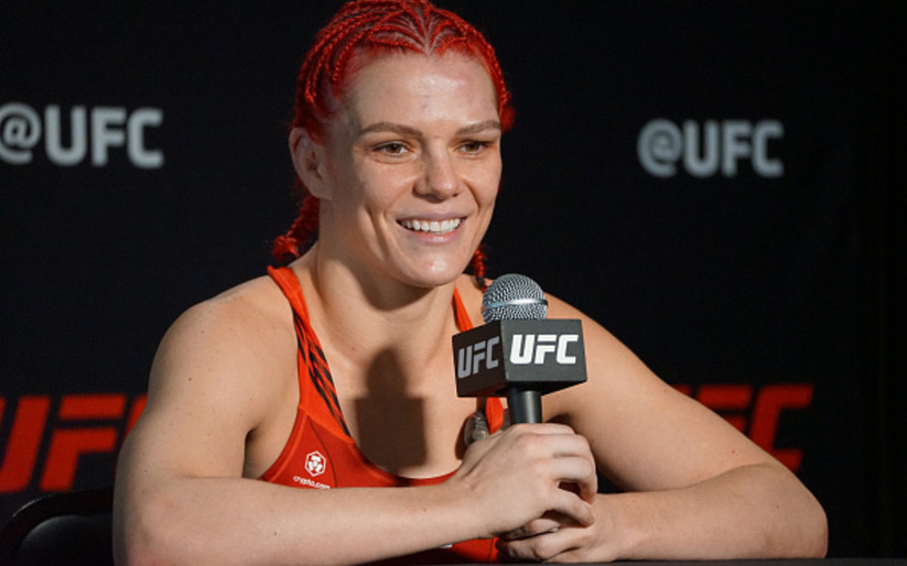 Image for Gillian Robertson on Strawweight move, TUF and Making a Run at the Title