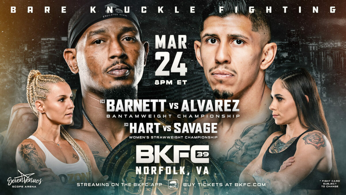 Bare Knuckle FC 39 Preview