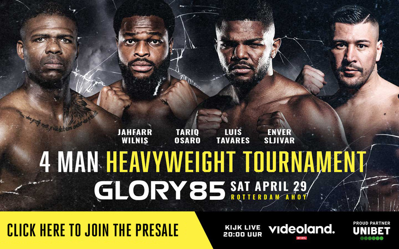 Image for GLORY 85 Heavyweight Tournament Finalized for April 29