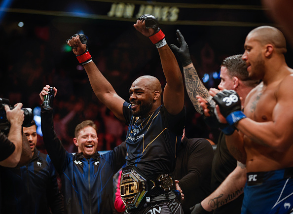 Jon Jones Reacts to Victory