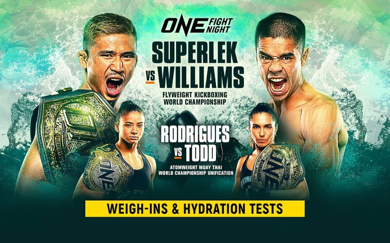 Image for Watch the ONE Fight Night 8 Weigh-Ins on MMASucka.com