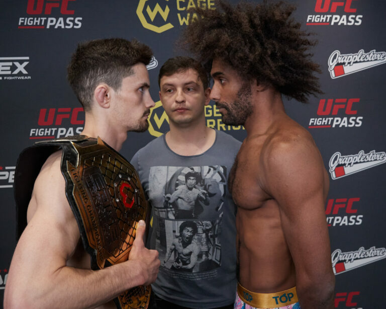 Image from CageWarriors Official Twitter