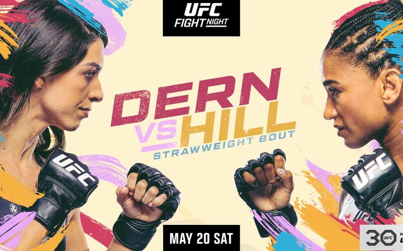 Image for UFC Fight Night: Dern vs. Hill Results