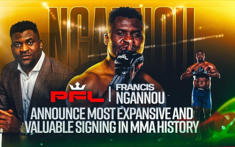 Image for Francis Ngannou Signs with the PFL, Debut set for 2024