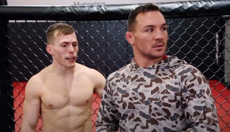 Brad Katona and Michael Chandler meet ahead of Katona's fight on The Ultimate Fighter.