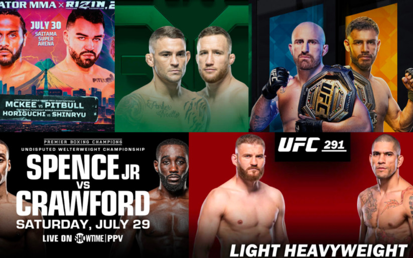 Image for Top 5 Fights to Watch in July 2023