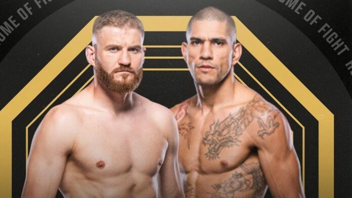 Jan Blachowicz vs. Alex Pereira Fight Poster.
