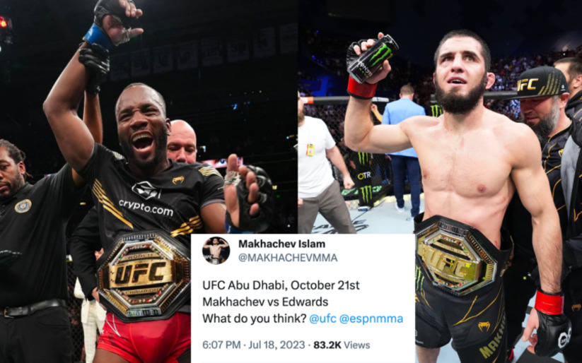 Image for Islam Makhachev Calls out Leon Edwards