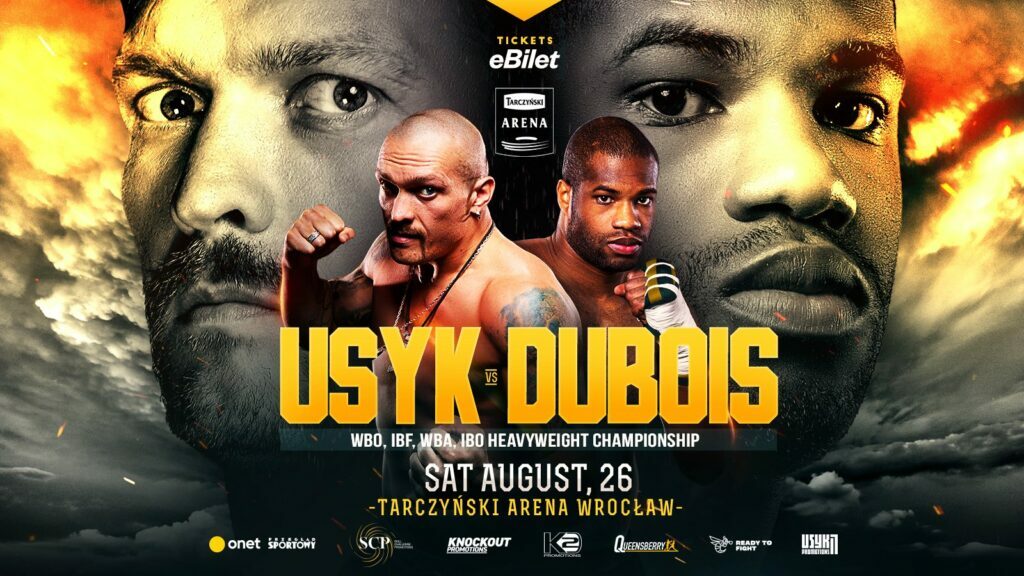 Promo media for Usyk/Dubois Fight