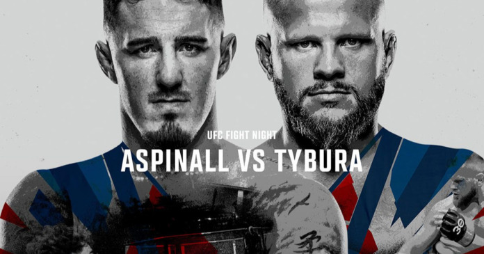 verything you need to know about streaming UFC London Aspinall vs Tybura