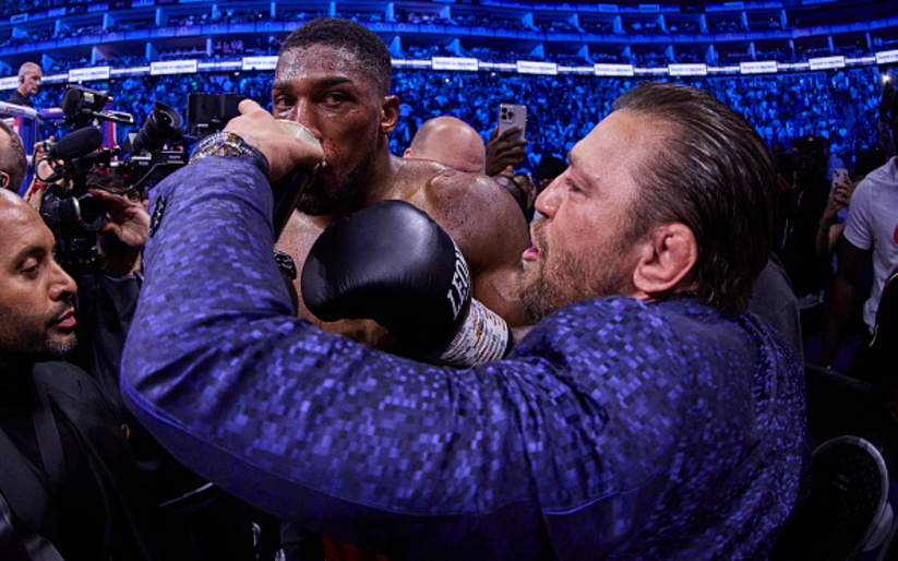 Image for Conor McGregor Steals the Show at Joshua vs Helenius