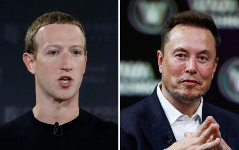Image for Zuckerberg Says Musk ‘Not Serious’ About Billionaire Brawl