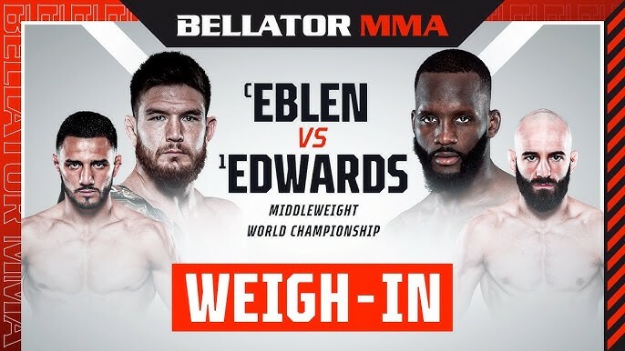 Watch: Bellator 299 Eblen vs Edwards Weigh-Ins